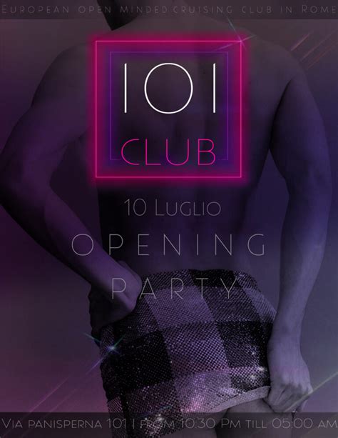 incontri roma gay|101 Roma Club • Club gay Roma